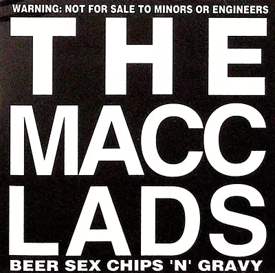 £17.77 • Buy The Macc Lads - Beer Sexual Chips 'N' Gravy / DOJO LIMITED RECORDS CD 1993 RARE!
