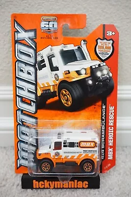 Brand New Matchbox 2012 60th Anniversary Mbx Heroic Rescue 4x4 Scrambulance • $0.99