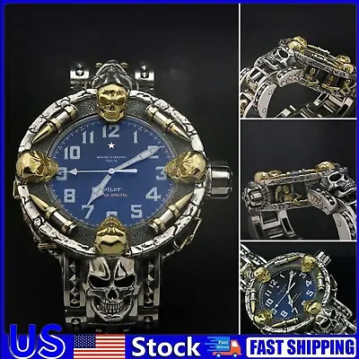 Mysterious Forbidden Bullet Skull Wrist Watch With Gift Box -Birthday Xmas Gifts • $32.60
