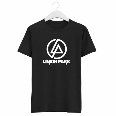 Linkin Park Logo T-shirt Retro Music Rock Band Gift Tee Men Women Unisex Top • £12.98