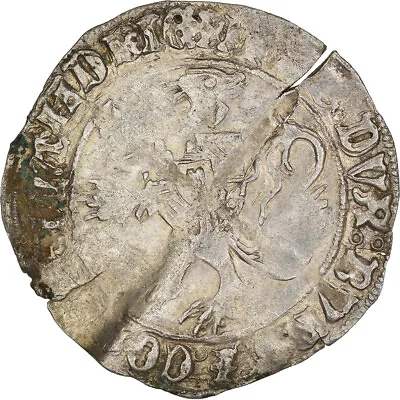 $107.09 • Buy [#184473] Coin, France, Flanders, Philippe Le Bon, Double Gros, VF(20-25), Silve