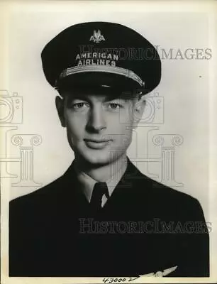 1938 Press Photo Louis P. Ricks Second Pilot Of American Airlines - Nef25110 • $19.99