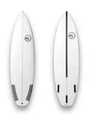 5'9  X 18.6  X 2.4  27L High Performance Shortboard Surfboard Epoxy Carbon • $750