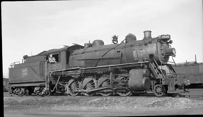 GT Grand Trunk 2575 2-8-0 Virgina MN 9-55 Railroad Negative 2887 • $14.99