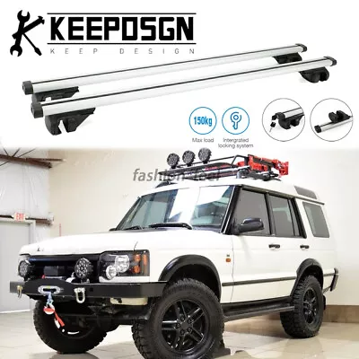 For Land Rover Discovery 89-04 Roof Racks Cross Bars Rails Luggage Cargo Carrier • $139.99