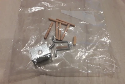 $3.99 • Buy GENUINE OEM IKEA Expedit Items: (1) Wall Mounting Plate, (8) Wooden Pins
