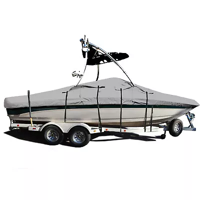 $299.99 • Buy Maxum 2300 SR With Wakeboard Tower Trailerable Storage Fishing Ski Boat Cover