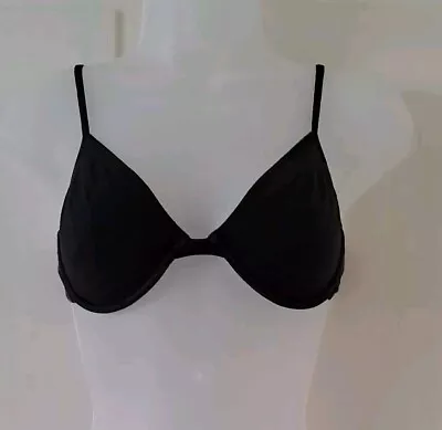 CALVIN KLEIN Black  36B T-Shirt Bra - Underwired Everyday Designer Bra • £7