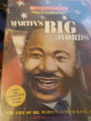 FastShipping🇺🇸MARTIN S BIG WORDS The Life Of Martin Luther King Jr. Dvd New 24 • $12.99