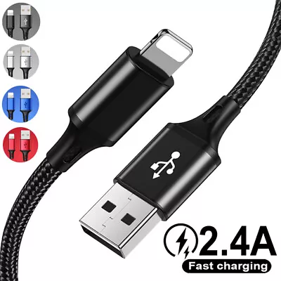Fast Charging USB Data Cable Charger Cord For IPhone 5 6 7 8 Plus XS 11 12 13 14 • $8.39