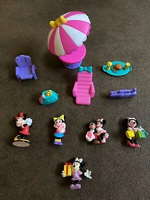 Disney Minnie Mouse Collection Of Toy Figures/Cake Toppers And Other. • $7.95