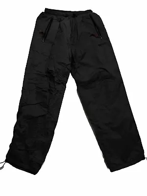 Spalding Athletic Apparel Men's Water Resistant Ski Snow Pants Black  M Vintage • $17