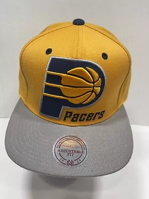 Indiana Pacers Mitchell And Ness Snapback Hat • $29.99