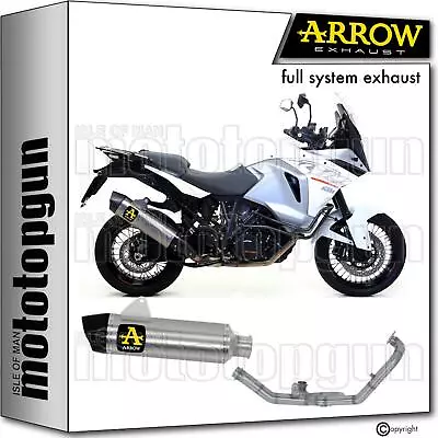 Full System Exhaust Rc Aluminium C Mrt Arrow Ktm 1290 Super Adventure 15/16 • $1237.50