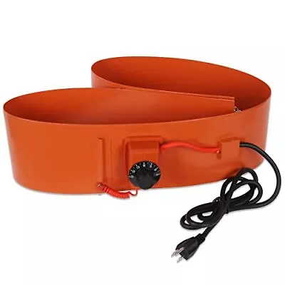 Drum Pail Heater Pad 55gallon Silicone Barrel Heat Pad Band Warmer Kit 150โ 12 • $75.87