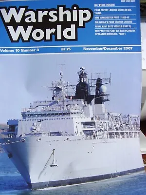Warship World Magazine 2007 Nov / Dec Hms Daring Trials Guangzhou Edwin Dunning  • £4.50