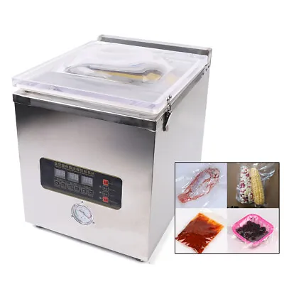$296.40 • Buy Commercial Vacuum Sealer System Food Packing Sealing Machine Chamber Packing USA