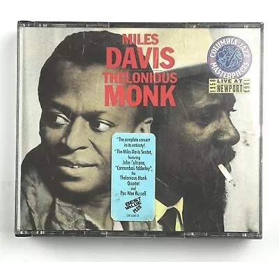 Miles Davis & Thelonious Monk : Live At Newport 58 & 63 CD • $7.99