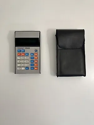 $12.99 • Buy Unisonic Vintage 1980s Calculator Model 1040 - With Sleeve