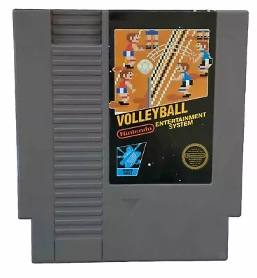 Volleyball (Nintendo Entertainment System 1986) NES 5 Screw Game Cart • $15