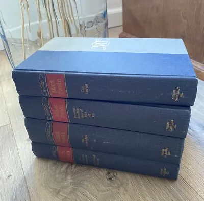 4 Volume Set Novels Of Mark Twain Hardcover Nelson Doubleday Books 1960s • $8.99