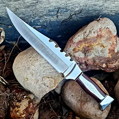 COLUMBIA Hunting Knife Bowie Survival Large Fixed Blade Camping Sharp Knife NEW • $52.99