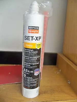 New Simpson Strong Tie Setxp 10 Epoxy High Strength Adhesive W/ Nozzle 05/2025 • $24
