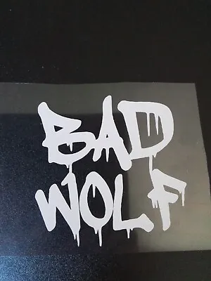 DOCTOR WHO BAD WOLF Vinyl Decal Car Truck Wall Sticker! • £2.85