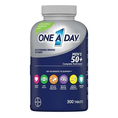 [EXP 12/2024]One A Day Men's 50 Plus Advantage Multi-Vitamins Tablet 300 • $28.99