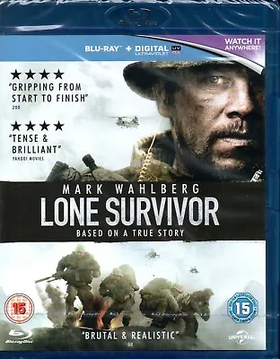 LONE SURVIVOR - Mark Wahlberg Eric Bana - Blu-Ray *NEW & SEALED* • £0.99