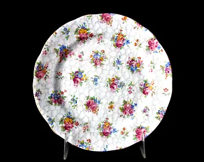 Vintage  Chintz Rose  By Hammersley Bone China 6  Plate  -  England • $32.99