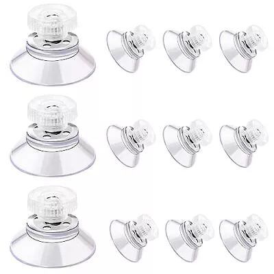 12 Pack Mini Suction Cups25mm/1'' Suction Cup With M5 Screw Clear PVC Sucker ... • $16.20