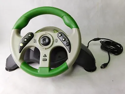 Original XBOX Mad Catz MC2 Steering Wheel • $12.97