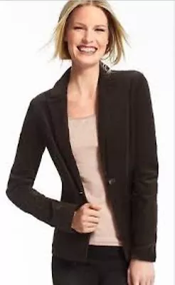 CAbi #523 Brown Corduroy Fitted Blazer Jacket Fall 2013 SIZE Womens Medium • $40