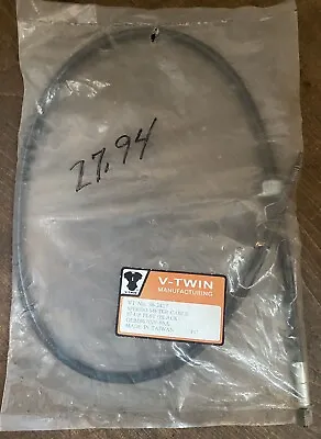 V-Twin 36-2417 34  Black Speedometer Cable For Harley Davidson 87-up FLST • $25