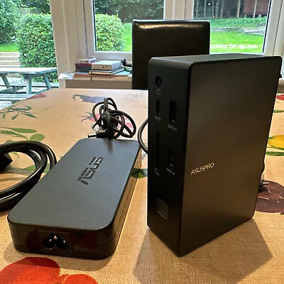 £50 • Buy ASUS SimPro USB-C Dock Black Complete With 120W Power Supply