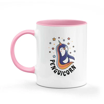 $28.95 • Buy Penguin Unicorn Animals Mug Funny Cute Office Gift Cup