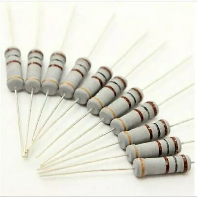 10 X 1meg Ohm 2 Watt Resistors ValveRadio Tube Radio • $2.50