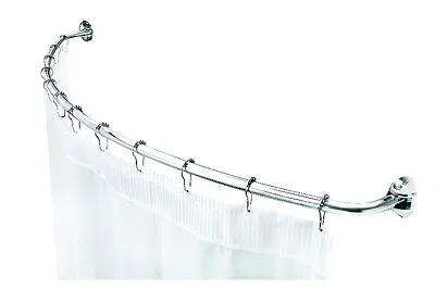 £33.85 • Buy Croydex Premium Telescopic Curved Rod Shower Curtain Rail , 1080 - 1850mm