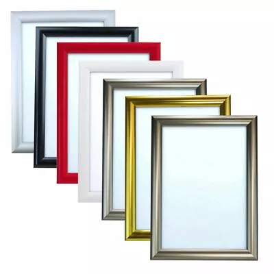 A4A3A2A1 Snap Frame Picture Poster Retail Clip Frame Holder Wall Notice Display • £12.99