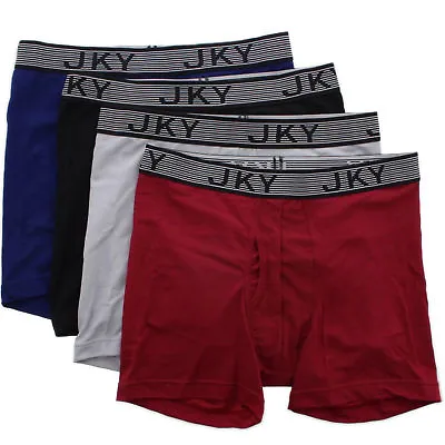 JKY Jockey Boxer Brief Mens Athletic Sport Performance Microfiber Underwear 5942 • $25.99