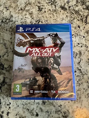 MX Vs ATV All Out PS4 Brand New Factory Sealed PlayStation 4 Off Road Racing • $19.99