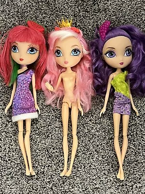 Lot Of 3 La Dee Da Dolls (Spin Master) Grape Watermelon Princess. • $20