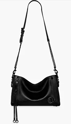 Rebecca Minkoff Mini Mab Black Leather Crossbody NWT • $245