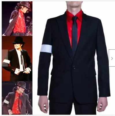 MJ Dangerous Michael Jackson Performance Uniforms Suit Coat Cosplay Costume/ • $55