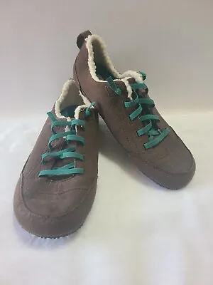 PATAGONIA Women's 1% For The Planet Shoes Brown  Sneakers Size 6 Soft Cotton • $18