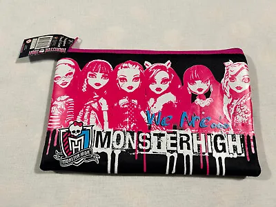 Monster High/ Neoprene Pencil Case + Wrapping Paper  / Brand New • $11.50