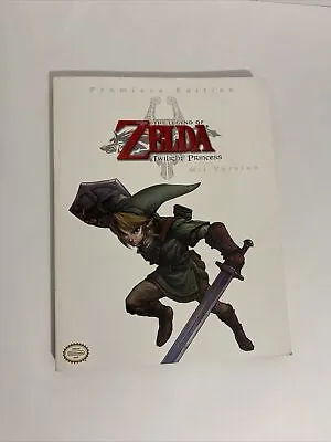 The Legend Of Zelda Twilight Princess Premiere Edition Wii Prima Guide W/ Poster • $11.99