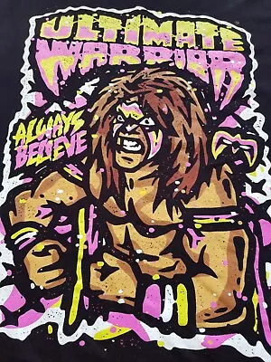 Ultimate Warrior T Shirt 2xl Xxl Wwe Wwf Wrestlemania Intercontinental  • £9.99