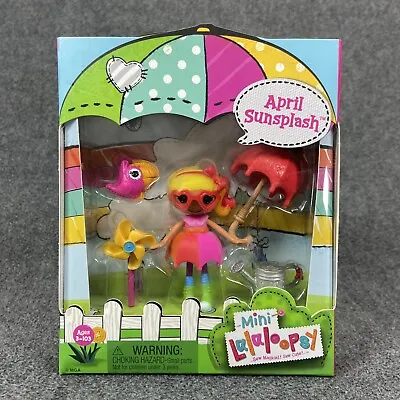 Mini Lalaloopsy April Sunsplash  3  Figure Doll With Accessories - Brand New • $11.69